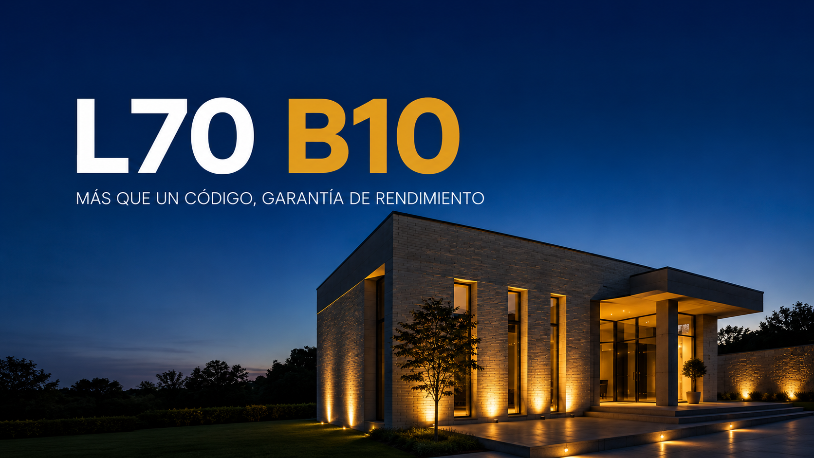 Duracion de las luminarias LED