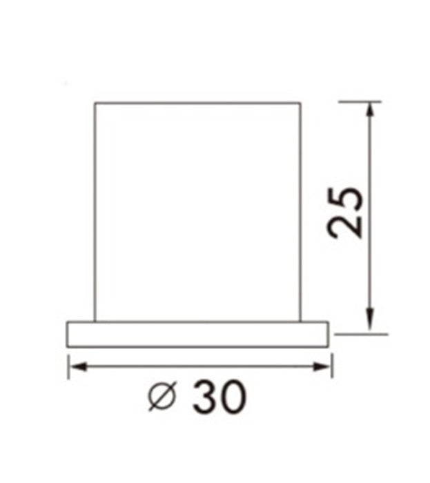 Luminaria tipo ojo de buey GU5,3 LED - 6012