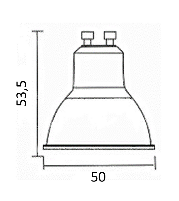 Bombilla LED GU10 - BLED-GU10