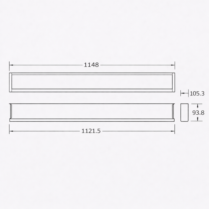 Luminaria tipo Lineal LED - AURA