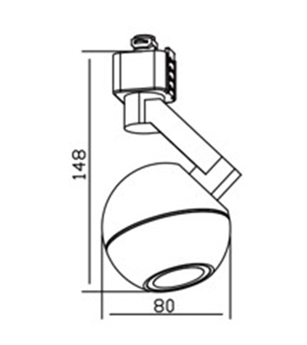 Luminaria tipo spot LED - HKT8588