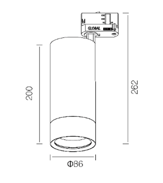 Luminaria tipo spot LED - HKT8597