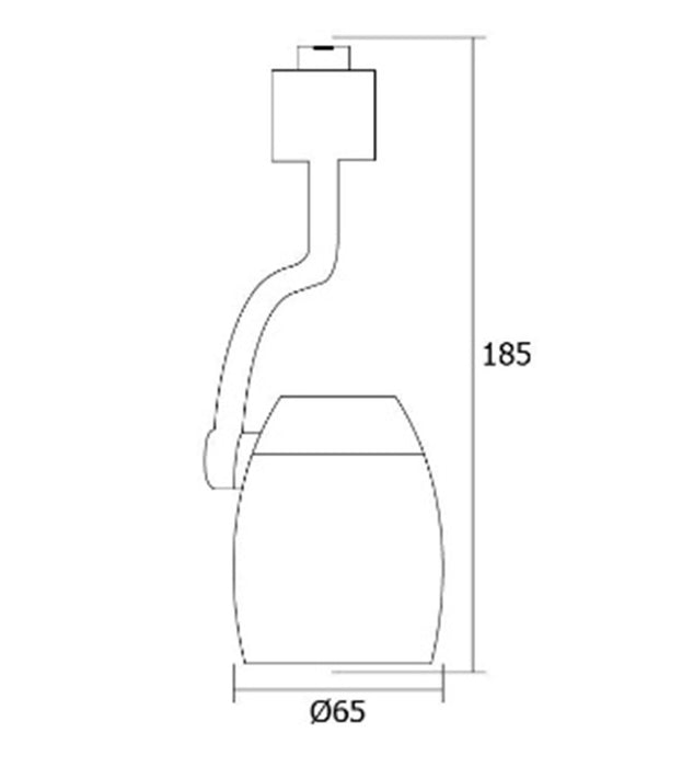 Luminaria tipo spot GU10 LED - HKT8121
