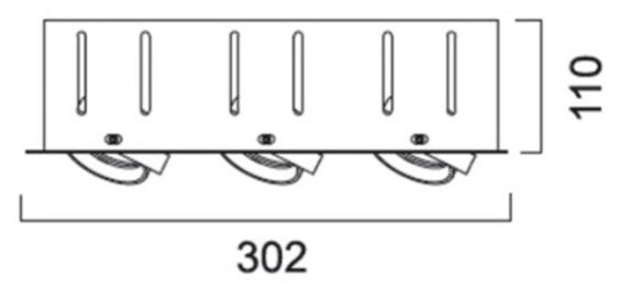 Luminaria tipo Kardan GU10 LED - KT16E3
