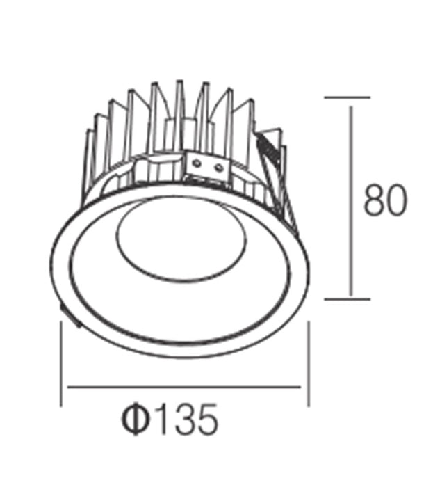 Luminaria tipo Bala LED - KT6653
