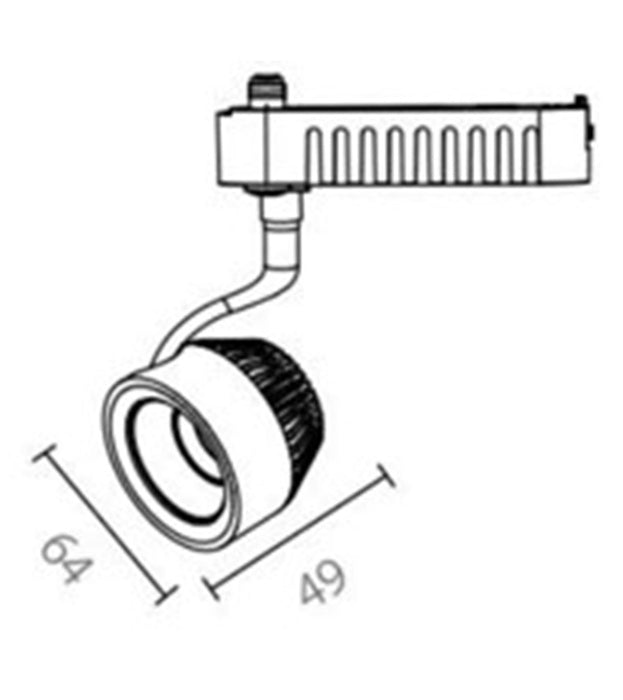 Luminaria tipo spot LED - KTW8551