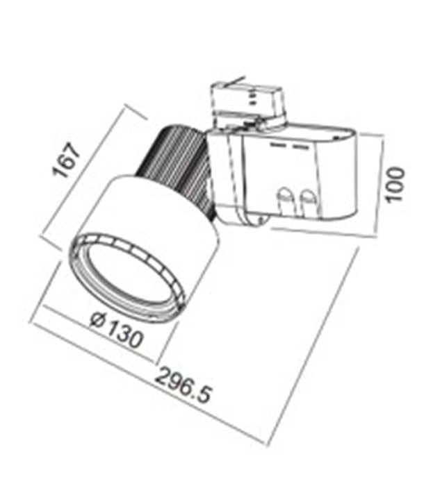 Luminaria tipo spot LED - KTX8555