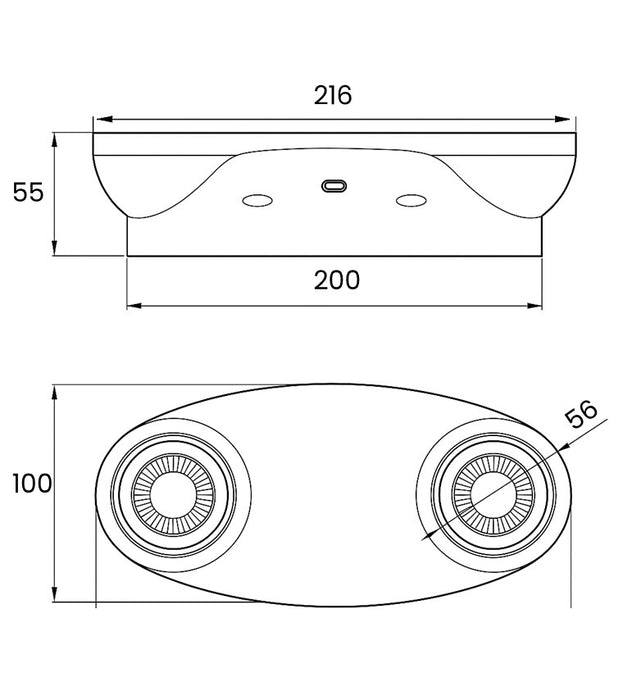 Luminaria de emergencia - LEDR3S