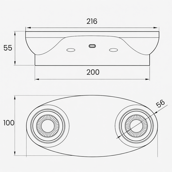 Luminaria de emergencia - LEDR3S