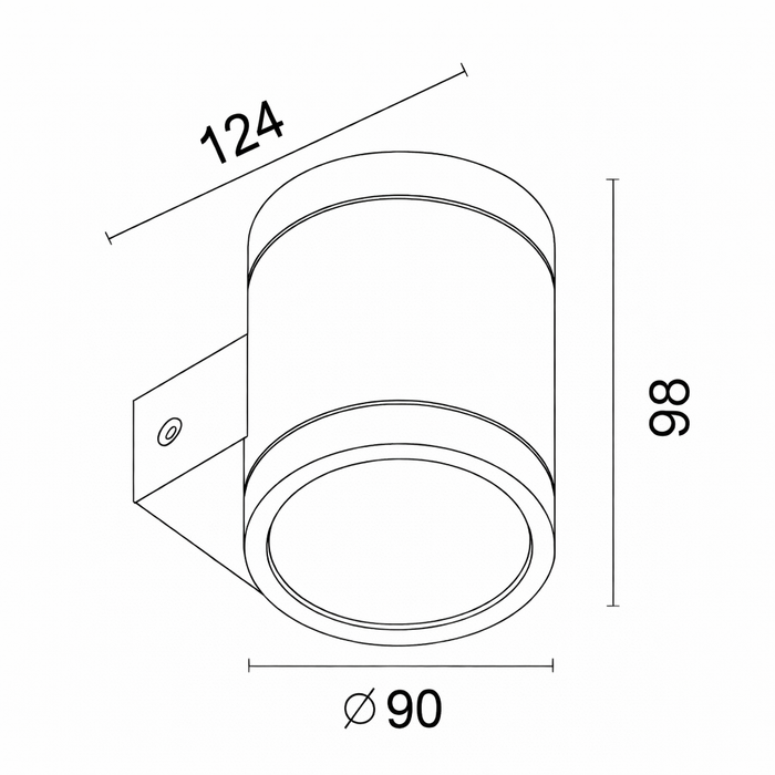 Luminaria tipo Aplique de Interior GU5,3- WL323