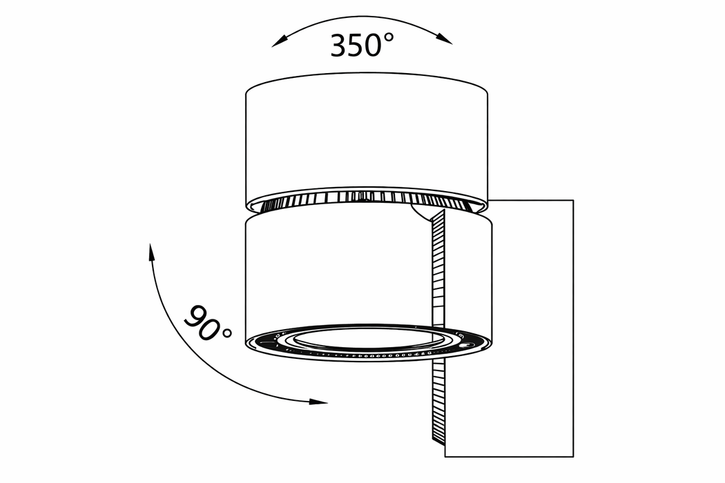 Luminaria tipo aplique Downlight LED - XD2022-A