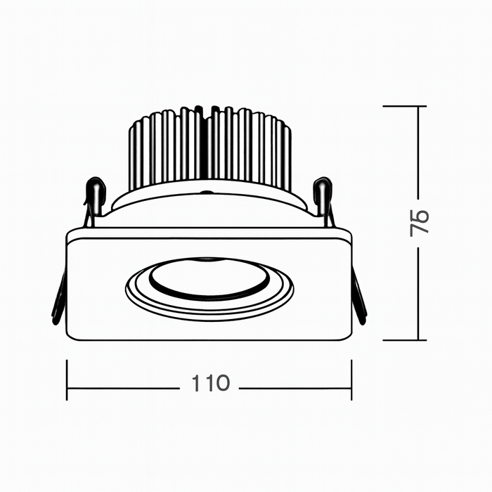 Luminaria tipo ojo de buey LED - KT6560-1
