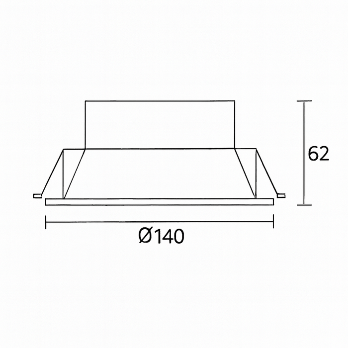 Luminaria tipo panel LED - KT6910