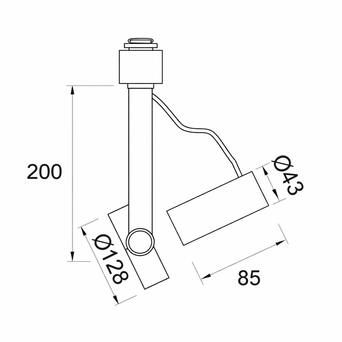 Luminaria tipo spot PAR38 LED - HKT150