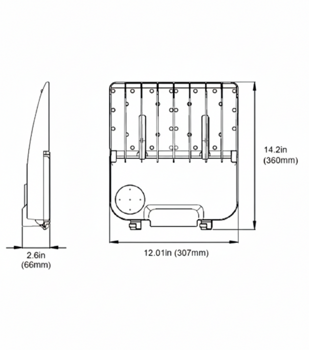 Luminaria tipo Alumbrado Público LED - CESIO-CCT