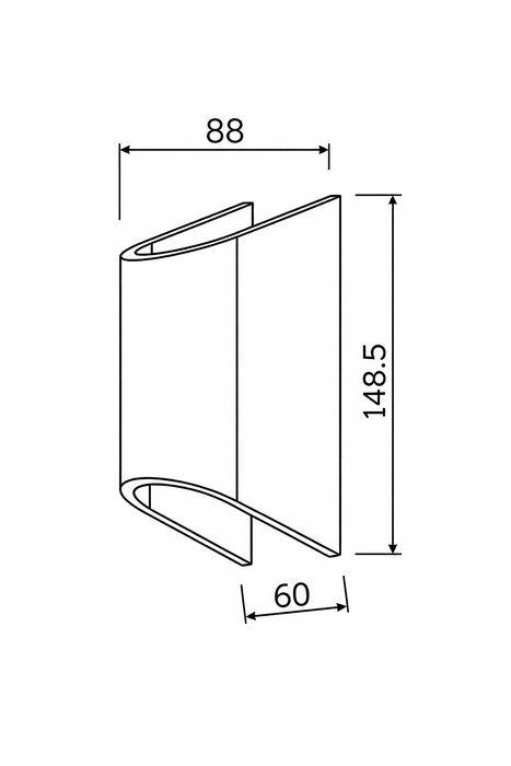 Luminaria tipo Aplique de Interior LED - WL542
