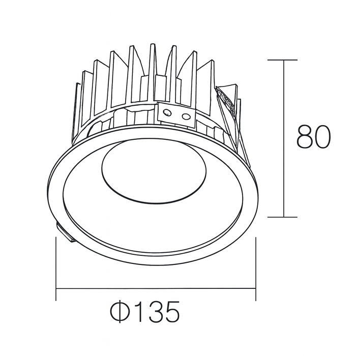 Luminaria tipo Bala LED - KT6653
