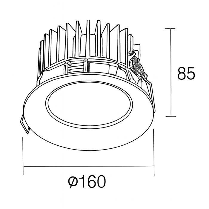 Luminaria tipo Bala LED - KT6654