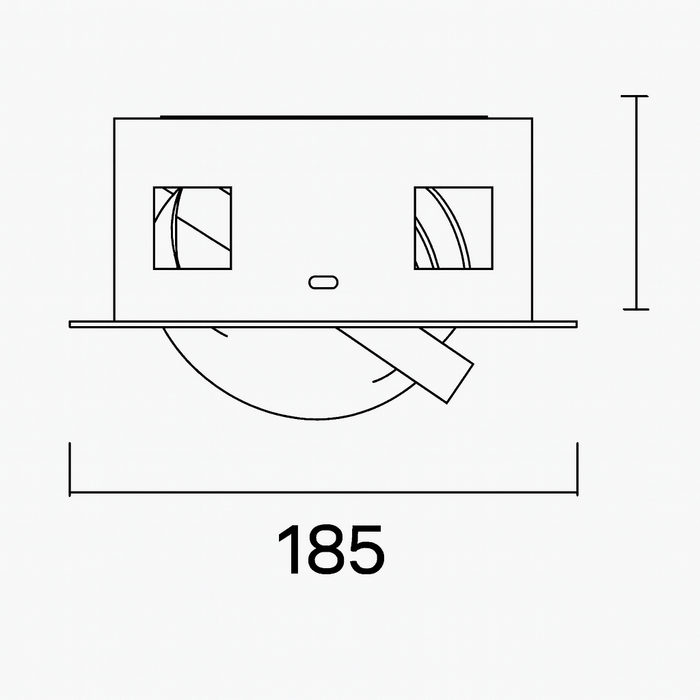 Luminaria tipo Kardan LED - KT30E1-L13