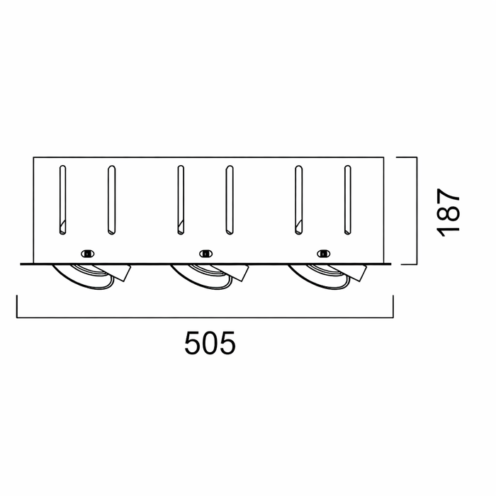 Luminaria tipo Kardan PAR30 LED - KT30E-3