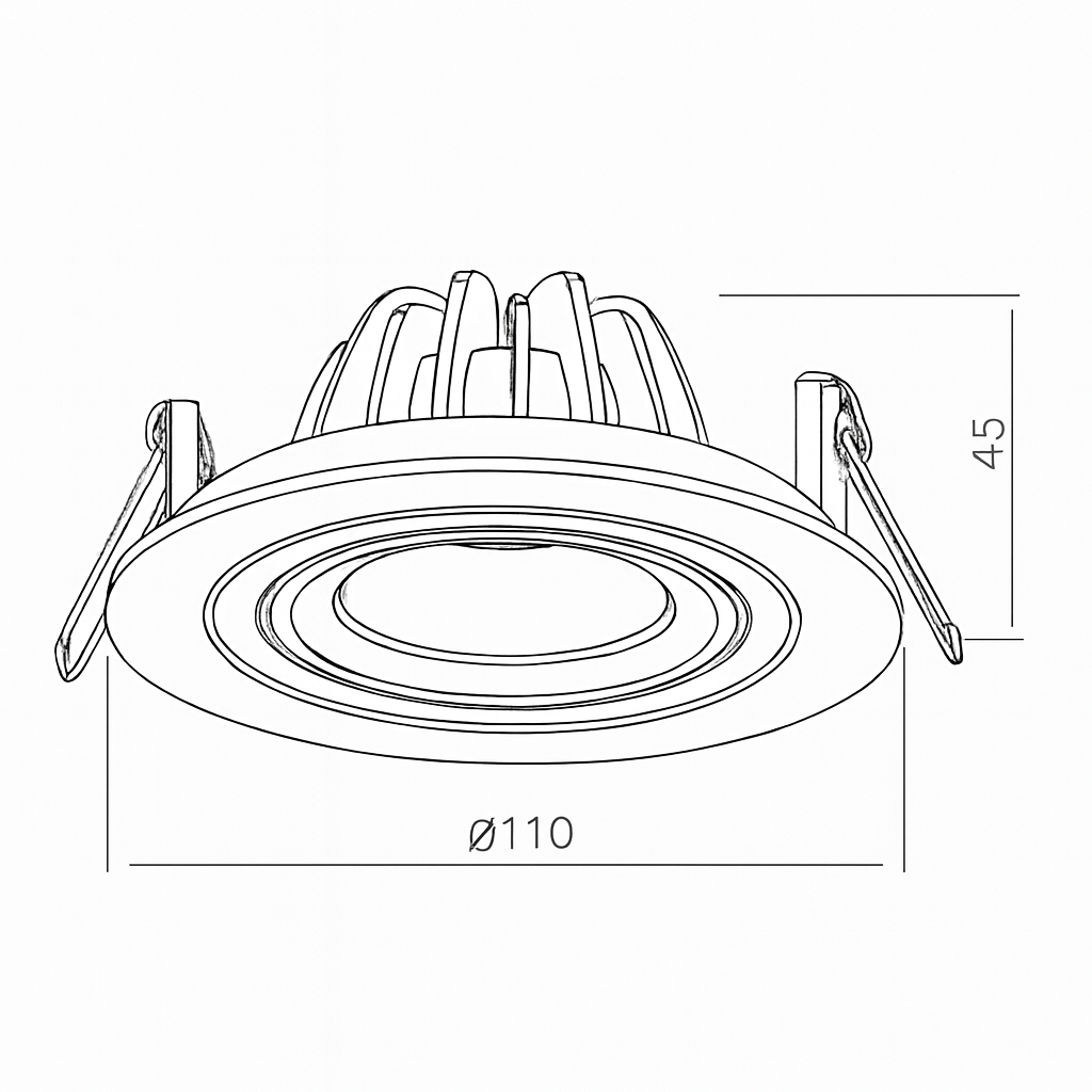 Luminarias DownLight (Ojos de Buey) — Distecsa SAS