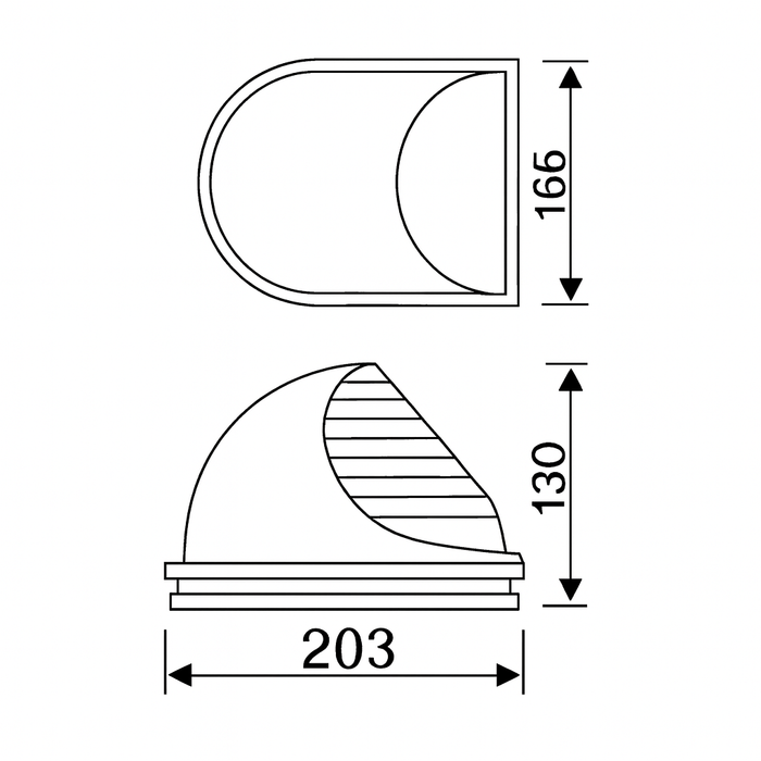 Luminaria tipo Wall Pack - WPL7024