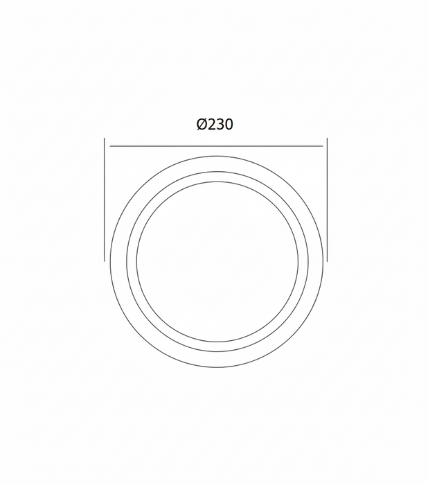 Luminaria tipo aplique Downlight LED - XD2037