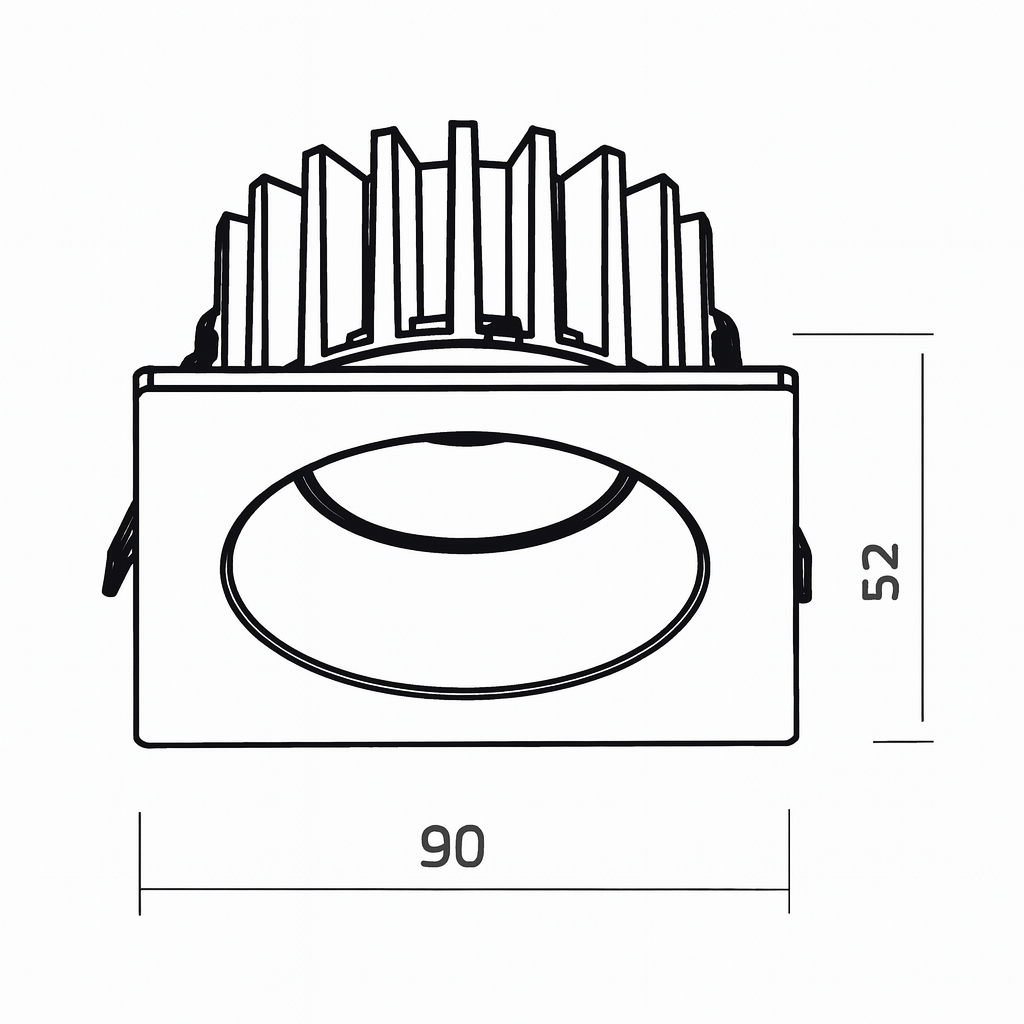 Luminarias DownLight (Ojos de Buey) — Distecsa SAS