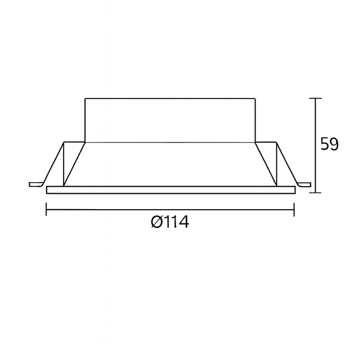 Luminaria tipo panel LED - KT6909