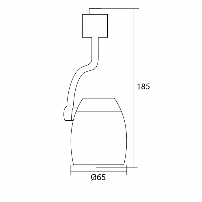 Luminaria tipo spot GU10 LED - HKT8121