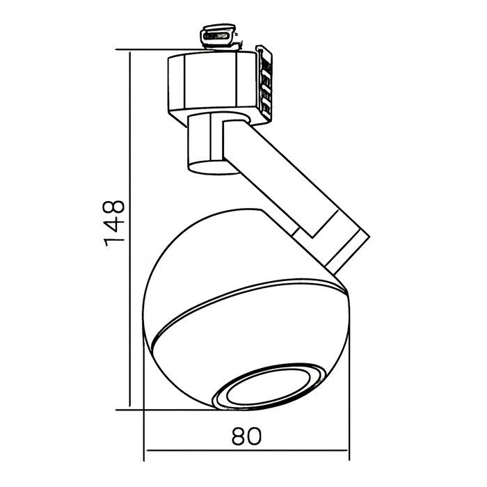 Luminaria tipo spot LED - HKT8588