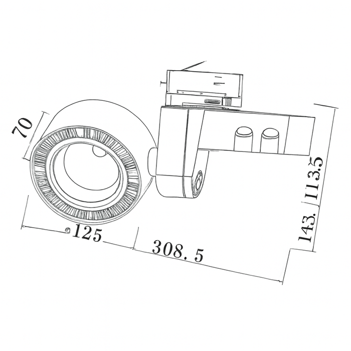 Luminaria tipo spot LED - KTX8554