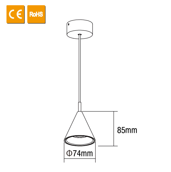 Luminaria Decorativa tipo Campana - SL372