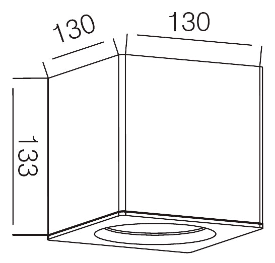 Luminaria tipo aplique Downlight LED - XD2106