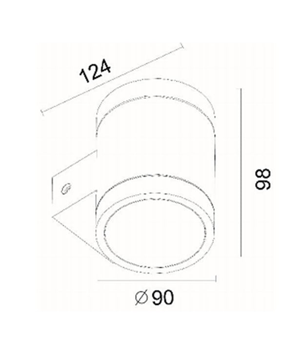 Luminaria tipo Aplique de Interior GU5,3- WL323