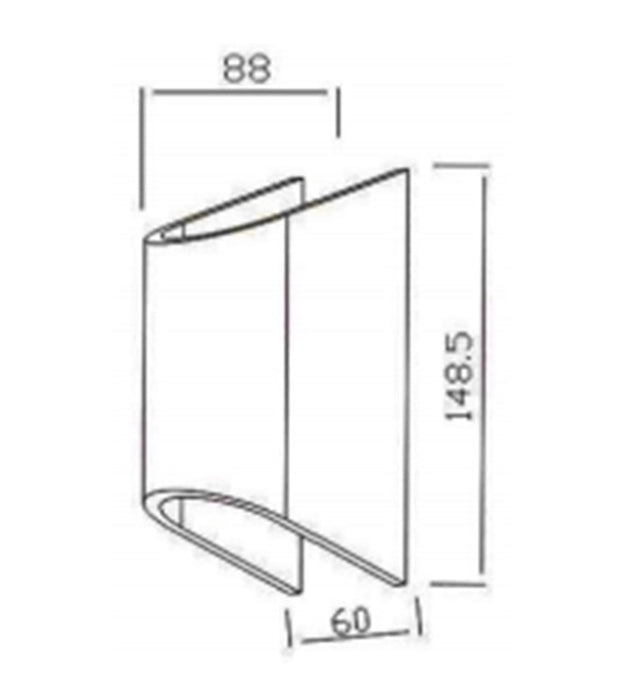 Luminaria tipo Aplique de Interior LED - WL542