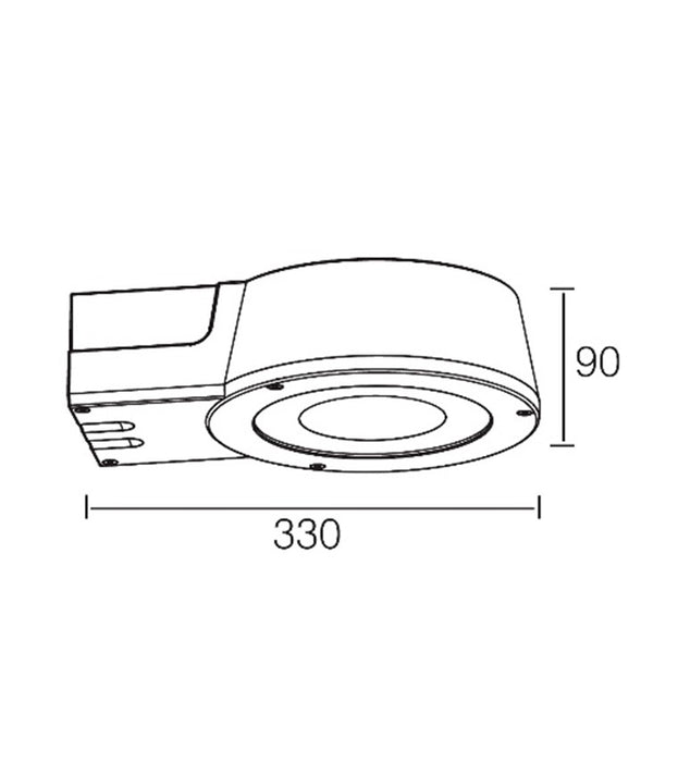 Luminaria tipo Aplique de Exterior LED - WL545B