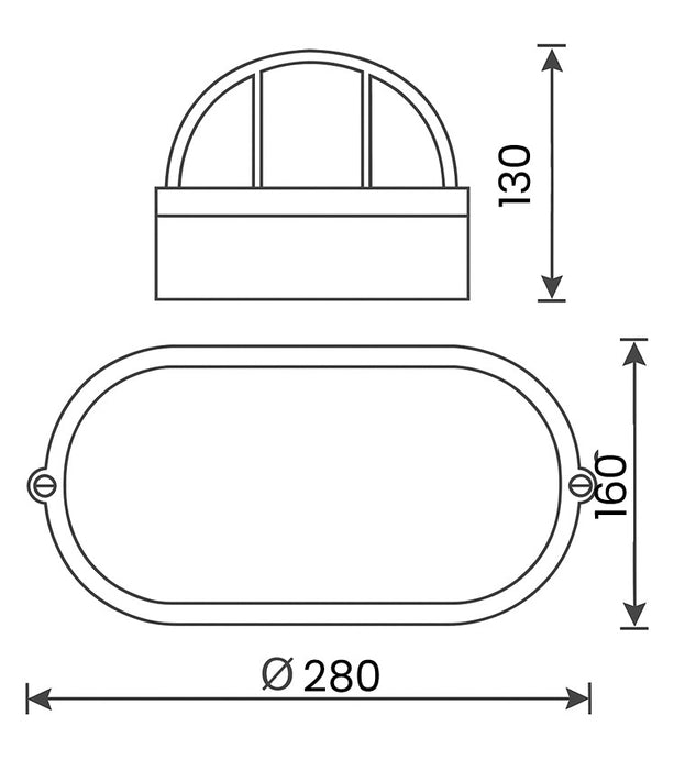 Luminaria tipo Wall Pack LED - WPL2028