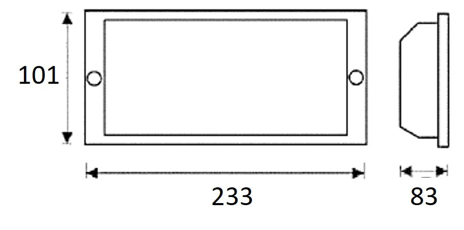 Luminaria tipo Step Light LED - WPL8003
